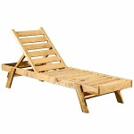 Ξαπλώστρα Ξύλινη Στοιβαζόμενη 200x61x(Y)33/100cm Τάβλα 18mm Χρώμα Μελί - Επαγγελματική Βαρέως Τύπου Ξαπλώστρα Ξύλινη Στοιβαζόμενη 200x61x(Y)33/100cm Βαρέως Τύπου