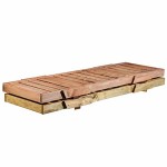 Ξαπλώστρα Ξύλινη Στοιβαζόμενη 200x61x(Y)33/100cm Τάβλα 18mm Χρώμα Μελί - Επαγγελματική Βαρέως Τύπου Ξαπλώστρα Ξύλινη Στοιβαζόμενη 200x61x(Y)33/100cm Βαρέως Τύπου