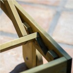 Ξαπλώστρα Παραλίας Εμποτισμένη 200x69x30(Y)cm - Είδη Εξοχής