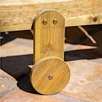 Ξαπλώστρα Παραλίας Εμποτισμένη 200x69x30(Y)cm - Είδη Εξοχής