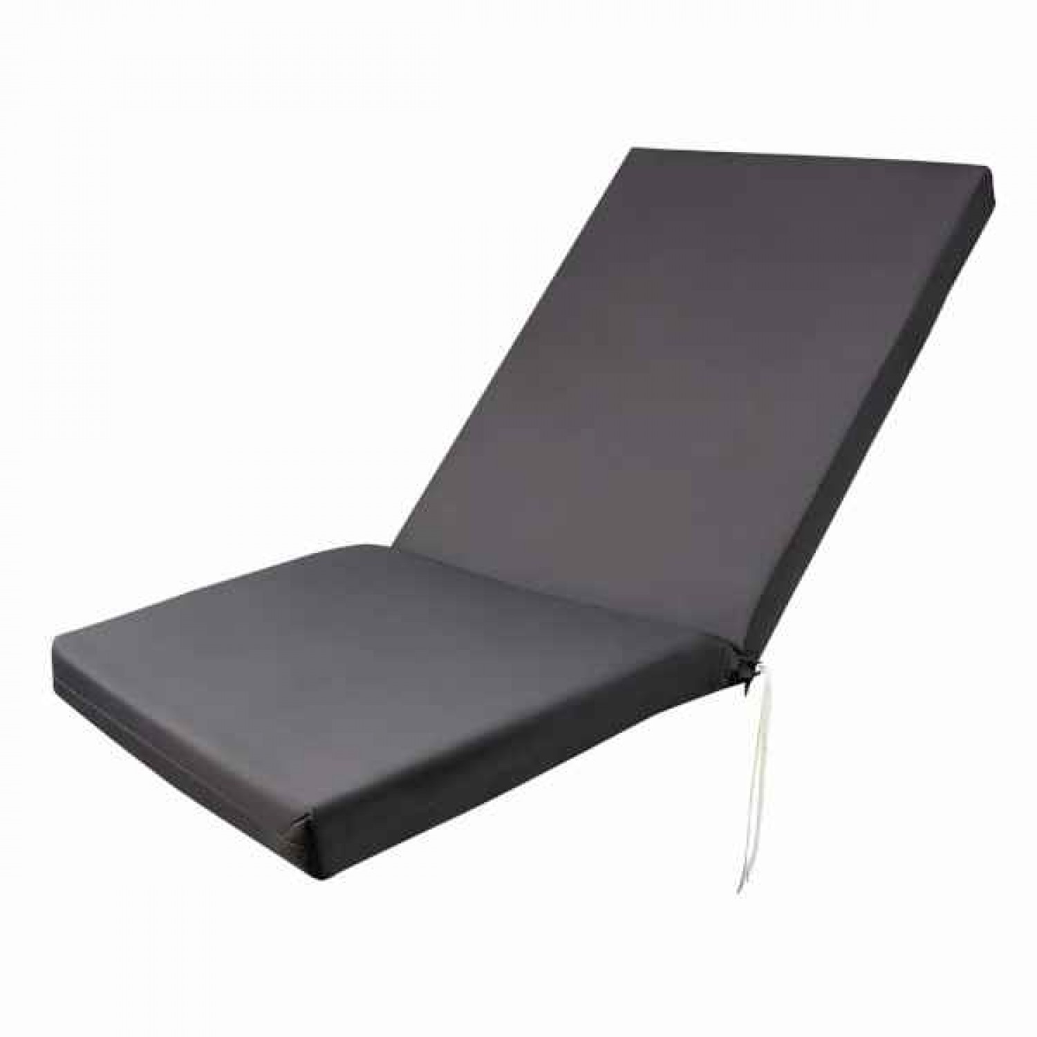 Beach-Garden Deckchair Mattress 124x60x6cm Grey Beach-Garden Deckchair Mattress 124x60x6cm Grey - Cushions & Mattresses