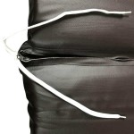 Sun Lounger Cushion Waterproof Leatherette Dark Walnut 195x60x(H)6cm - Sun Lounger Cushions Sun Lounger Cushion Leatherette Dark Walnut 195x60x(H)6cm