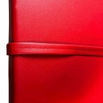 Sun Lounger Cushion Waterproof Leatherette Red 195x60x(H)6cm - Sun Lounger Cushions Sun Lounger Cushion Leatherette Red 195x60x(H)6cm