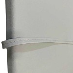 Sun Lounger Cushion Waterproof Leatherette Gray 195x60x(H)6cm - Sun Lounger Cushions Sun Lounger Cushion Leatherette Gray 195x60x(H)6cm
