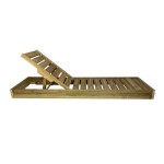 Sun Lounger Wooden Professional 210x68x14cm - Preasure Treated Sun Loungers