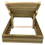 Sun Lounger Wooden Professional 210x68x14cm - Preasure Treated Sun Loungers