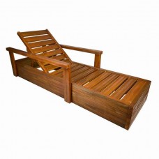 Sun Lounger Wooden Professional 210x62x53cm - Preasure Treated Sun Loungers