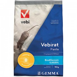 VEBIRAT PASTA 150g Rodenticide in Paste Form
