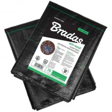 BRADAS Woven Anti-Weed PP Black UV 70gr/m² 0.8x5m - Ground Cover Textile