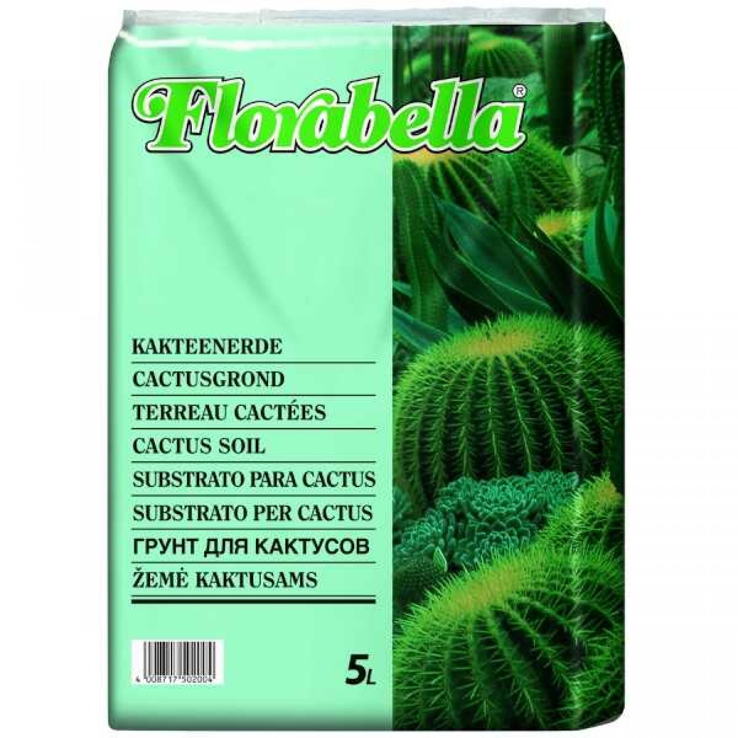 Χώμα για Κάκτους & Παχύφυτα Florabella Kakteen 5lt - Φυτοχώματα Φυτοχώματα Παχυφύτων - Κακτοχώματα Florabella Kakteen 5lt