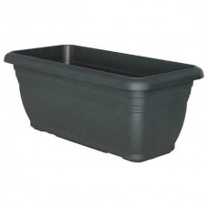 Πλαστικές Ζαρντινιέρες Terracotta Ανθρακί 45(M) x 21(Π) x 18(Y) No 491