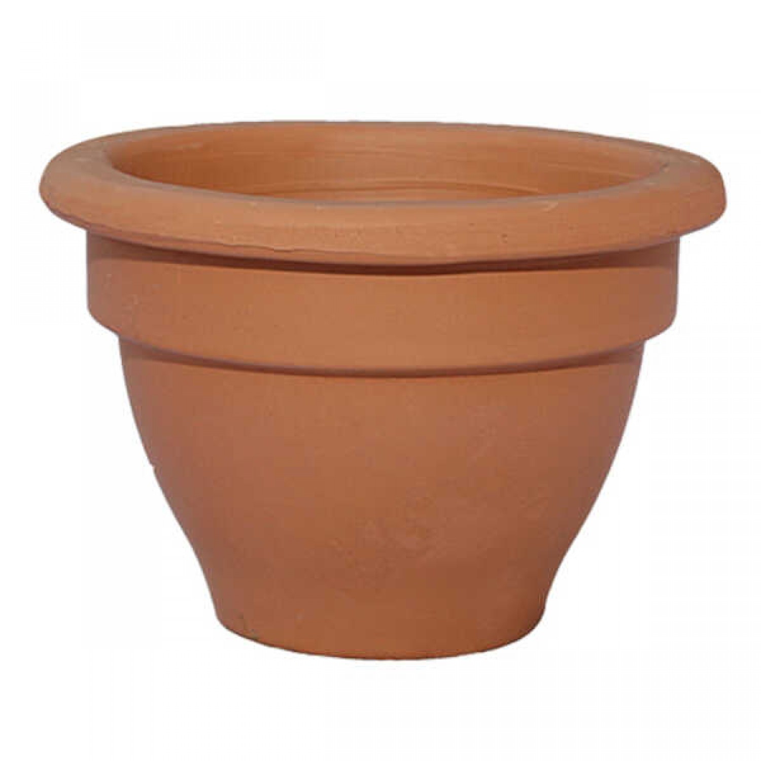 Round Clay Plant Pot KAMPANA MINI Ø14 x (H)9.1cm ATTIKA Ceramart