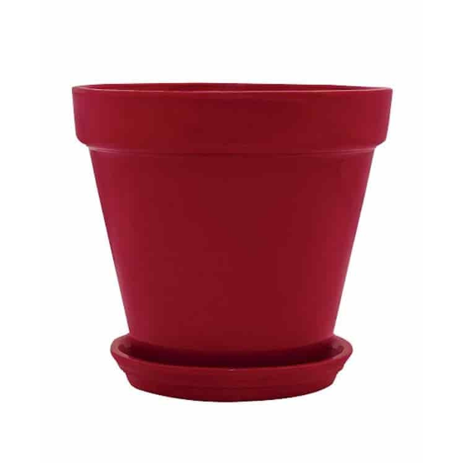 Clay Plant Pot Painted FITORIO LEADEN | Kipogeorgiki 