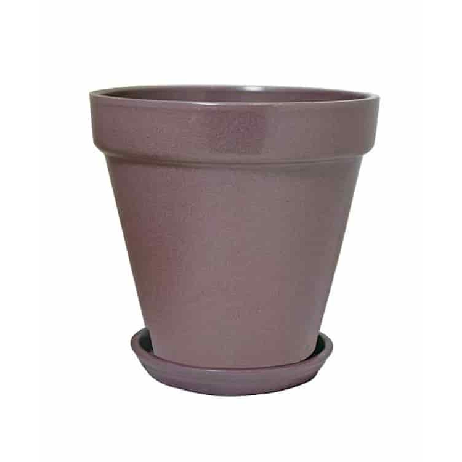 Πήλινη Χρωματιστή Γλάστρα ΣΑΠΙΟ ΜΗΛΟ Ø25 x (Υ)23cm | Κηπογεωργική