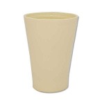 Clay Caspot ORCHIDEA PSILI CREAM Ø14x(H)20cm | Kipogeorgiki 