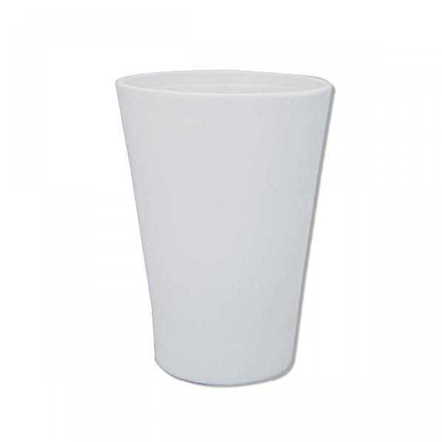 Clay Planter Caspot ORCHIDEA PSILI WHITE | Kipogeorgiki 
