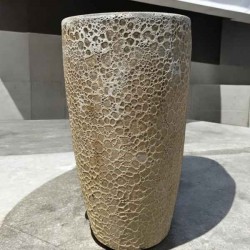 Γυαλωμένη Πήλινη Γλάστρα Μπεζ Δ50x90cm CERAMART - Στρογγυλές Πήλινες Γυαλωμένες Γλάστρες