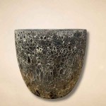 Υαλωμένη Πήλινη Γλάστρα Γκρι Σκούρο Δ22x20cm CERAMART Γυαλωμένη Πήλινη Γλάστρα Γκρι Σκούρο Δ22x20cm CERAMART - Στρογγυλές Πήλινες Γυαλωμένες Γλάστρες