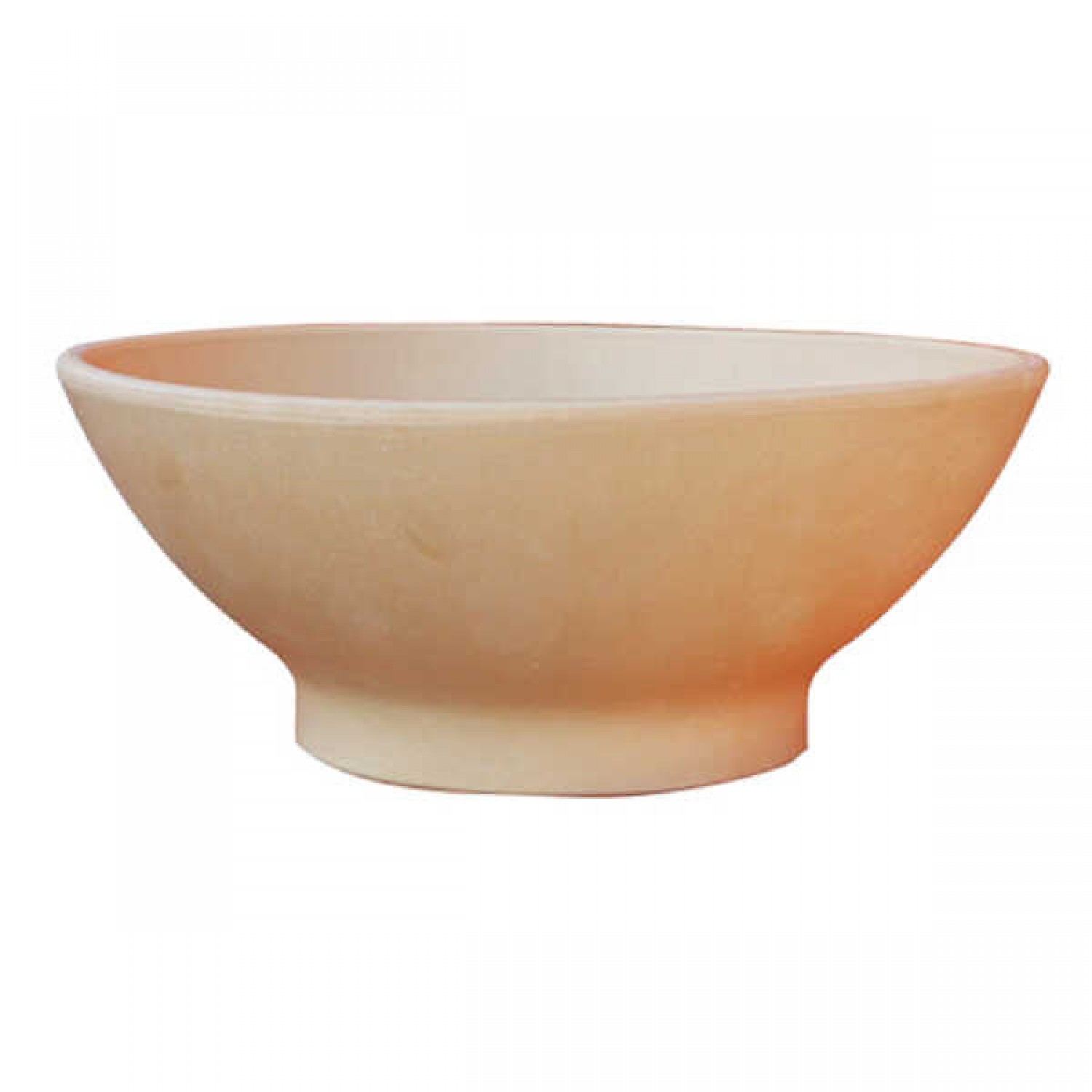 Στρογγυλή Πήλινη Γλάστρα ΛΕΚΑΝΗ ΜΠΕΖ Ø42xΥ17cm TERRA BIANCA 