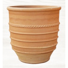 Round Clay Plant Pot EXARA Ø40 x (H)38cm CRETE Ceramart