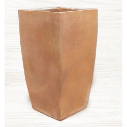 Clay Square Planter FESTOS 29x29x(H)52cm CRETE Ceramart
