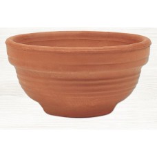 Round Clay Pot LEKANAKI Ø16,5 x (H)8,5cm ATTIKA Ceramart