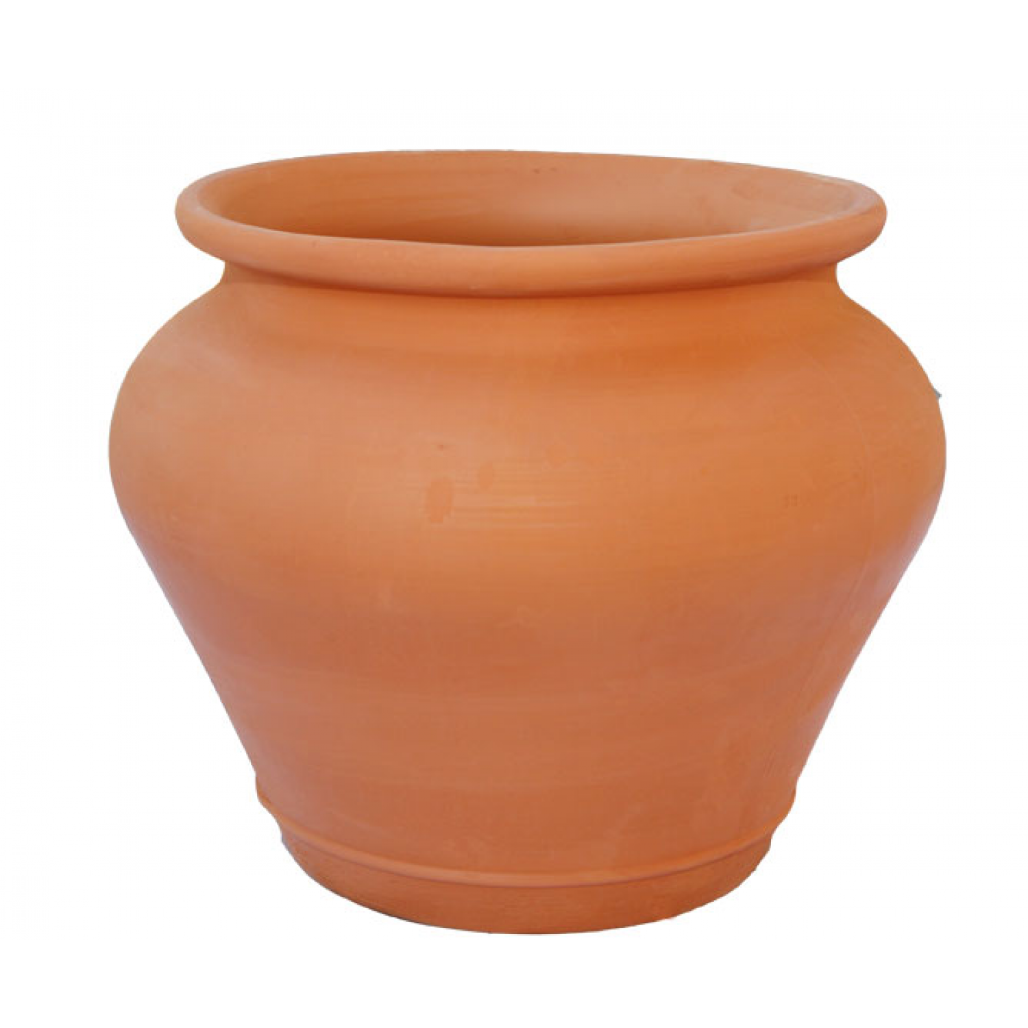 Πήλινη Στρογγυλή Γλάστρα ΖΑΡΑ Ø30 x (Υ)25cm ATTIKA Ceramart