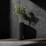 Cosapots LOFTO 42 Tall Planter-Vase D42x92cm Handcrafted Fiberglass - Plastic Pots-Cachepot, Planters & Containers