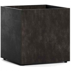 Cosapots REGLITO CUBE 50 Square Planter 50x50x(H)50cm Handcrafted Fiberglass - Plastic Pots-Cachepot, Planters & Containers