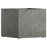 Cosapots REGLITO 40 Square Planter 50x50x(H)40cm Handcrafted Fiberglass - Plastic Pots-Cachepot, Planters & Containers