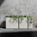 Cosapots REGLO 40 Plastic Handcrafted Rectangular Planter 90x30x(H)40cm - Synthetic Pots-Cachepot, Planters & Containers