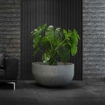 Χειροποίητη Πολυεστερική Γλάστρα ROCO 62 Cosapots Δ62x33cm - Χειροποίητες Πολυεστερικές Γλάστρες-Κασπώ