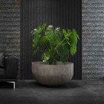 Χειροποίητη Πολυεστερική Γλάστρα ROCO 62 Cosapots Δ62x33cm - Χειροποίητες Πολυεστερικές Γλάστρες-Κασπώ