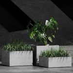 Cosapots SEMPLO GRAND 100 Square Planter 120x120x(H)100cm Handcrafted Fiberglass - Plastic Pots-Cachepot, Planters & Containers