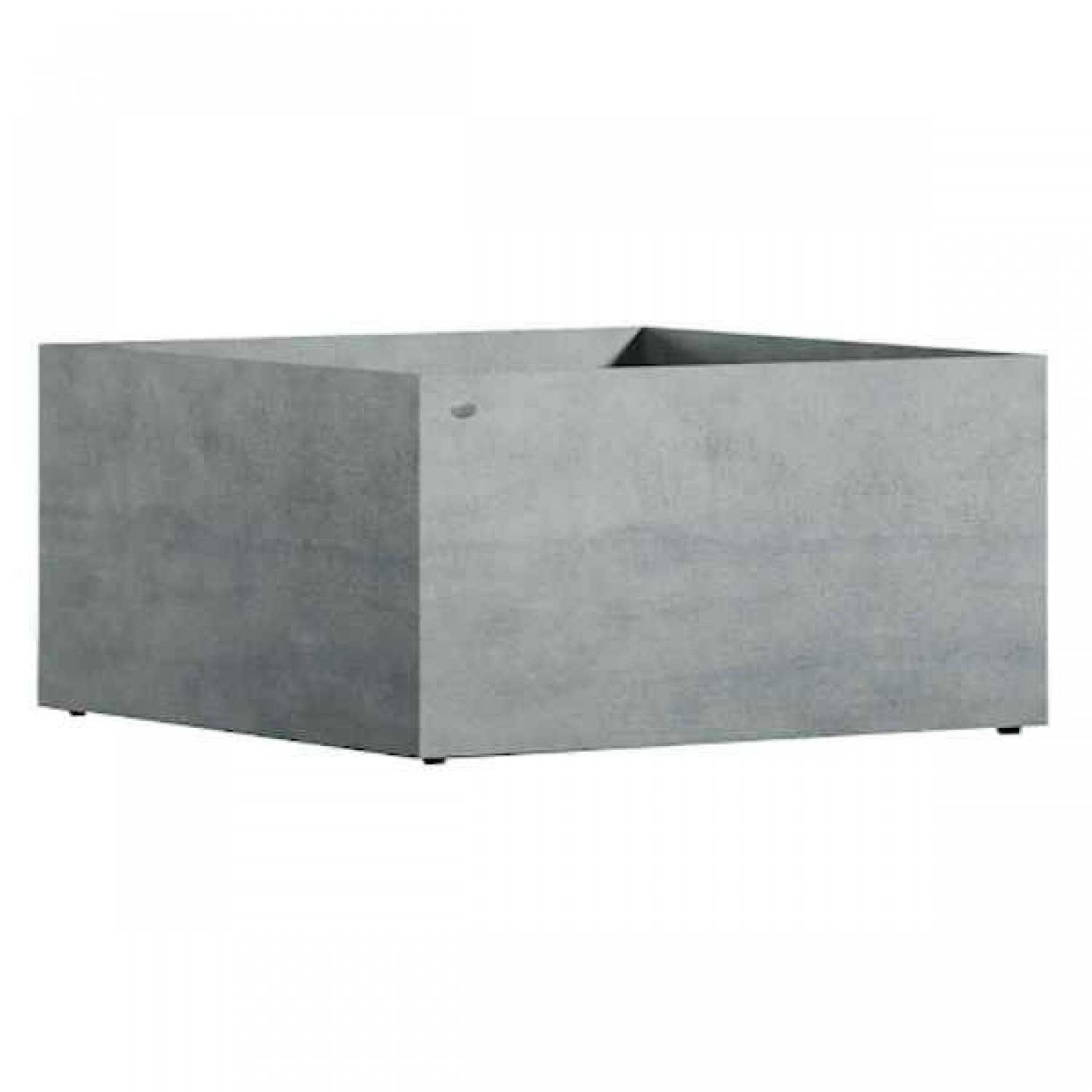 Cosapots SEMPLO MINOR 40 Square Planter 80x80x(H)40cm Handcrafted Fiberglass - Plastic Pots-Cachepot, Planters & Containers