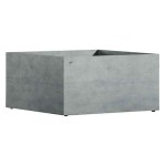 Cosapots SEMPLO MINOR 40 Square Planter 80x80x(H)40cm Handcrafted Fiberglass - Plastic Pots-Cachepot, Planters & Containers