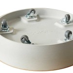 Ecopots Saucer Wheels Round 50 Ø41.60cm for Amsterdam 50 Planter Ecopots Saucer Wheels Round 50 Ø41.60cm
