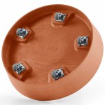 Ecopots Saucer Wheels Round 50 Ø41.60cm for Amsterdam 50 Planter Ecopots Saucer Wheels Round 50 Ø41.60cm