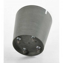 Γλάστρα Amsterdam Στρογγυλή Ø60 x (Υ)56εκ. Ecopots 
