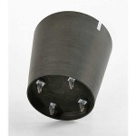 Γλάστρα Amsterdam Στρογγυλή Ø60 x (Υ)56εκ. Ecopots 