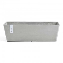 Πλαστική Ζαρντινιέρα Bruges 65x17x(Υ)17εκ. Ecopots Χαμηλή - Ζαρντινιέρες Ανακυκλωμένου Πλαστικού