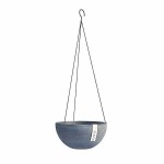 Πλαστική Κρεμαστή Γλάστρα Hanging Brussels Ø27x13εκ. ECOPOTS - Κρεμαστές Γλάστρες από Πλαστικό Ανακύκλωσης & Πούδρα Πέτρας