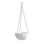 Πλαστική Κρεμαστή Γλάστρα Hanging Brussels Ø33x16,5εκ. ECOPOTS - Κρεμαστές Γλάστρες από Πλαστικό Ανακύκλωσης & Πούδρα Πέτρας