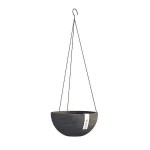 Πλαστική Κρεμαστή Γλάστρα Hanging Brussels Ø33x16,5εκ. ECOPOTS - Κρεμαστές Γλάστρες από Πλαστικό Ανακύκλωσης & Πούδρα Πέτρας