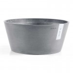 Στρογγυλές Γλάστρες Κασπώ Frankfurt Ø40x18εκ. Ecopots 