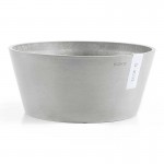 Στρογγυλές Γλάστρες Κασπώ Frankfurt Ø40x18εκ. Ecopots 