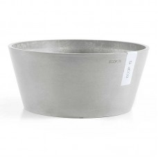 Στρογγυλές Γλάστρες Κασπώ Frankfurt Ø50x25,50εκ. Ecopots 