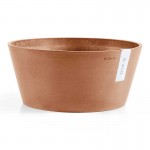 Στρογγυλές Γλάστρες Κασπώ Frankfurt Ø40x18εκ. Ecopots 