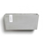 Ecopots Manhattan Wall Medium 35x15x(H)17.5cm Planter Wall Mounted - Synthetic Pots & Planters