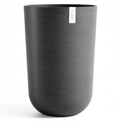 Πλαστική Γλάστρα Oslo High Ø35x51,5εκ. Ecopots Ανακύκλωσης - Ανακυκλωμένες Πλαστικές Γλάστρες & Πούδρα Πέτρας